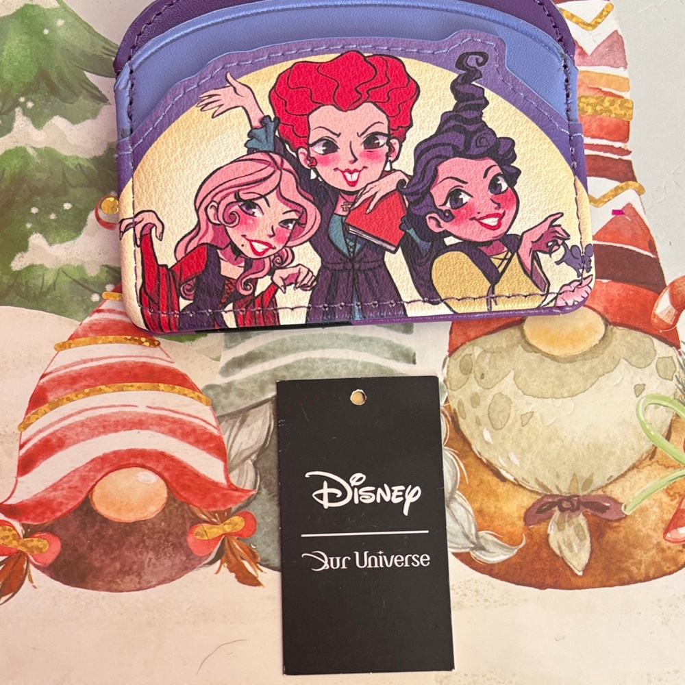 Disney Purple and Red Villains Card Holder
